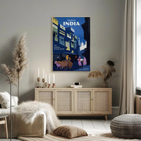 Discover India Poster PosterGoat