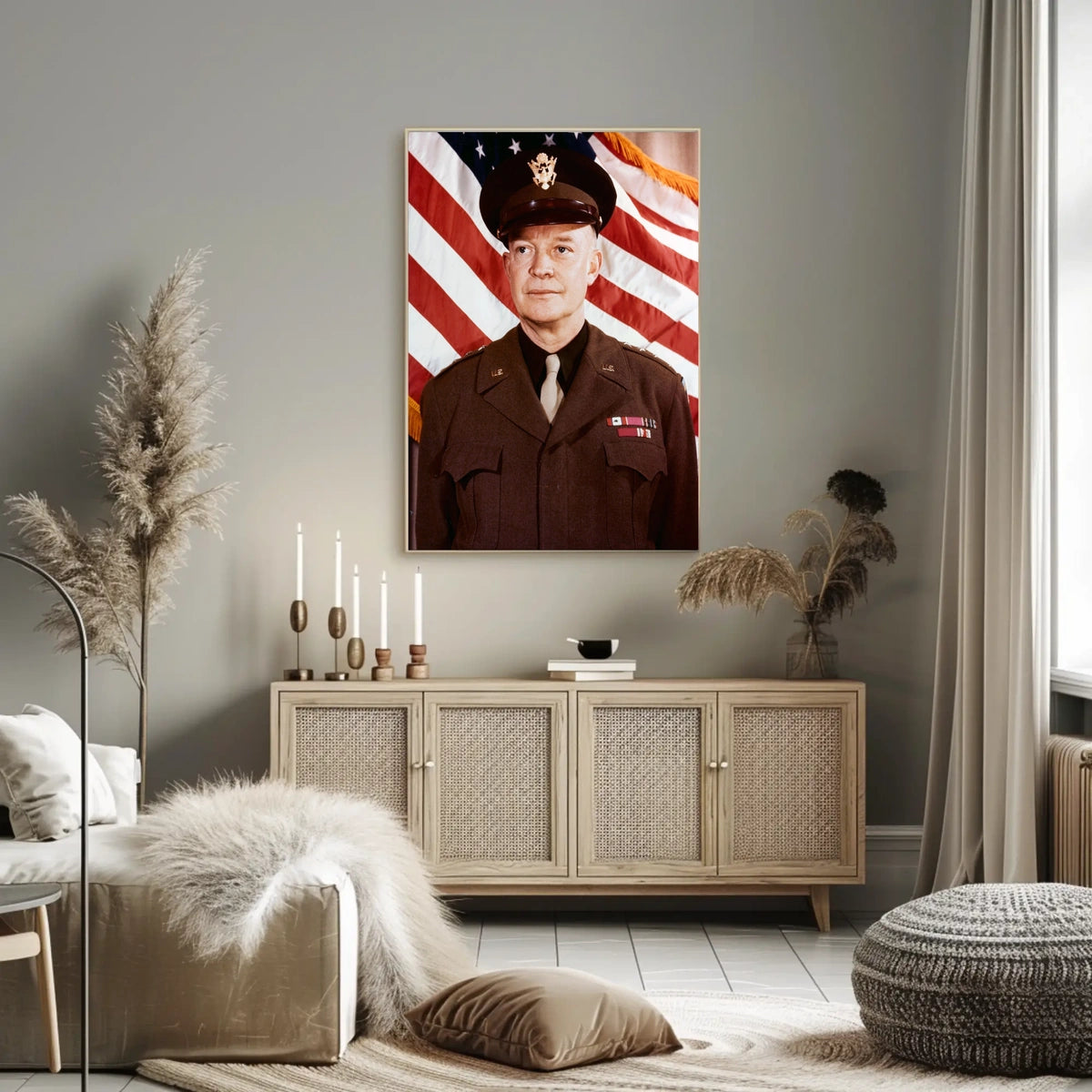 General Eisenhower in U.S. Army Uniform Poster