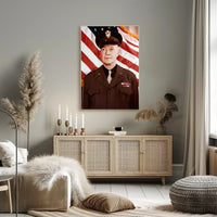 General Eisenhower in U.S. Army Uniform Poster