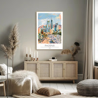 Phoenix Cityscape Poster PosterGoat