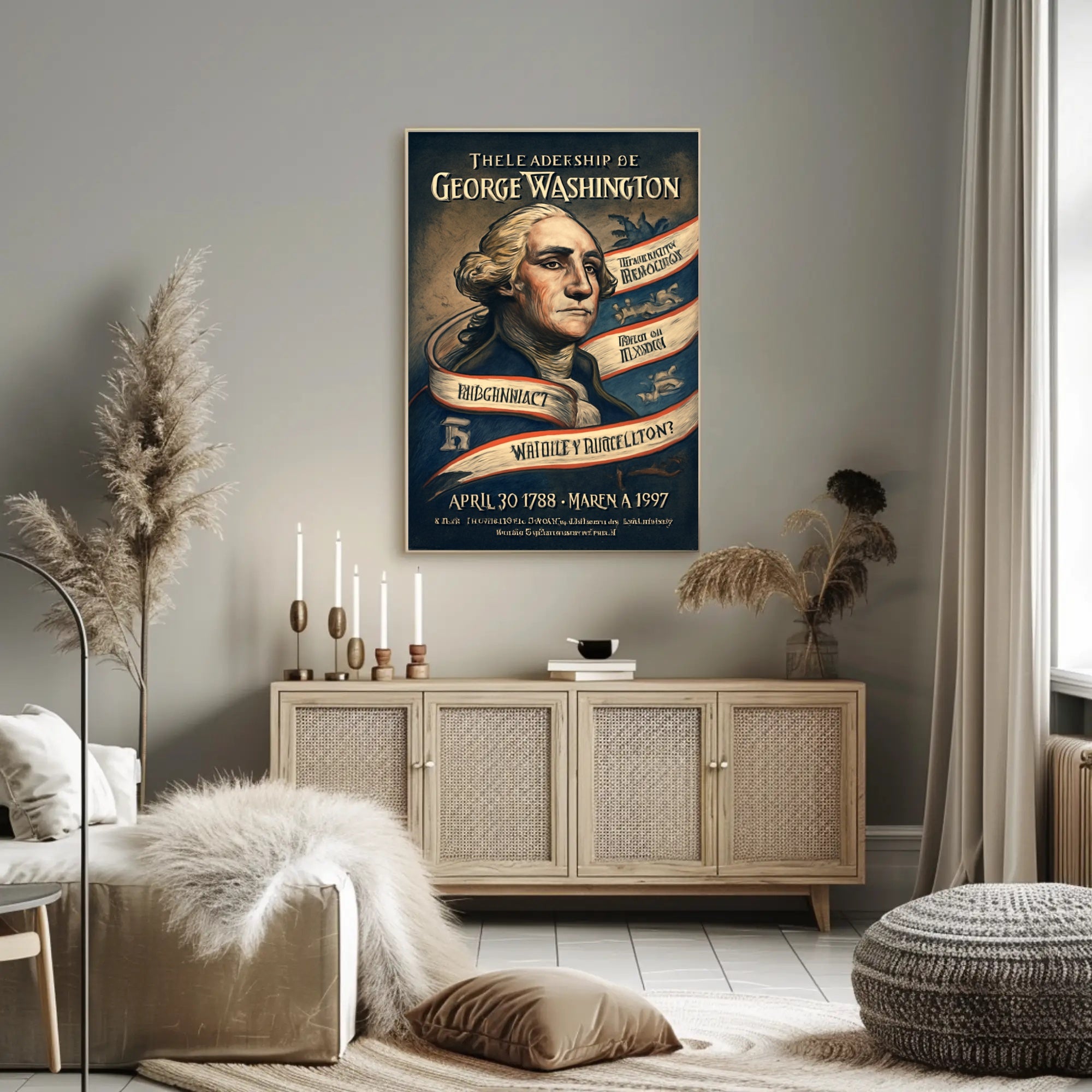 George Washington Leadership Poster