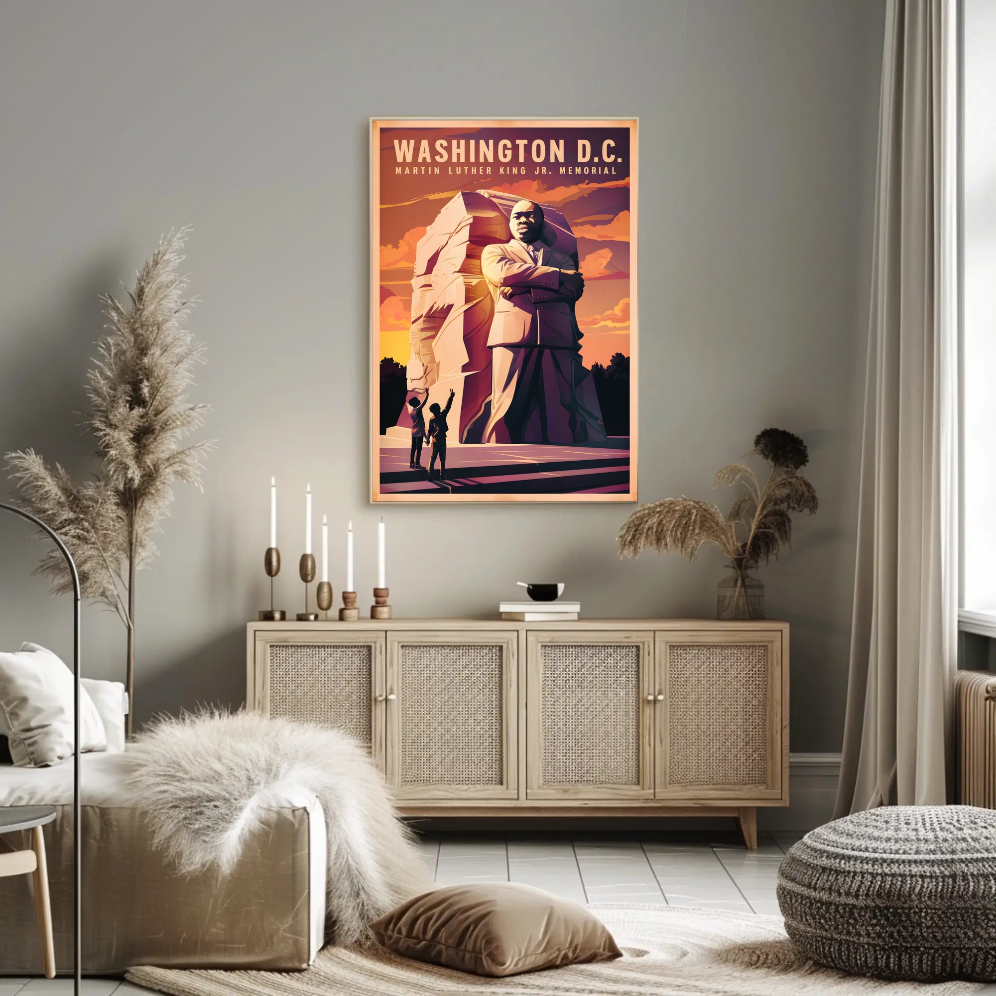 Tribute to a Leader Poster