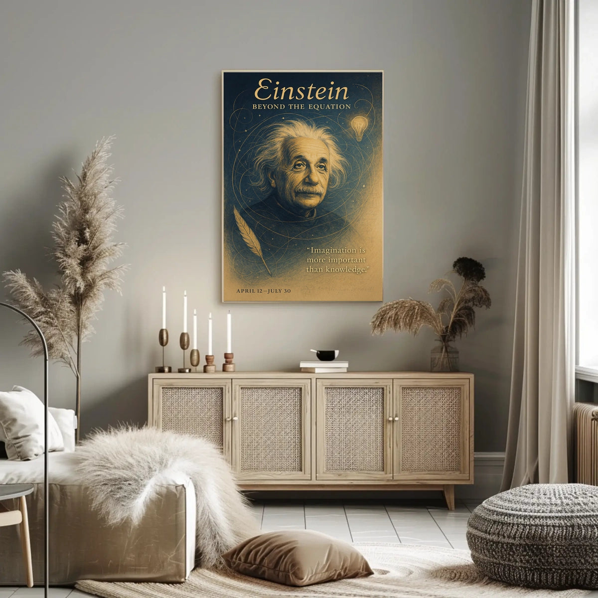 Einstein Beyond the Equation Poster