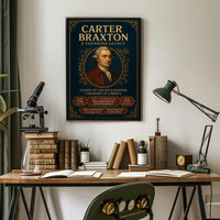 Carter Braxton A Founding Legacy Poster