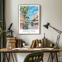 Beverly Hills Vibes Poster PosterGoat