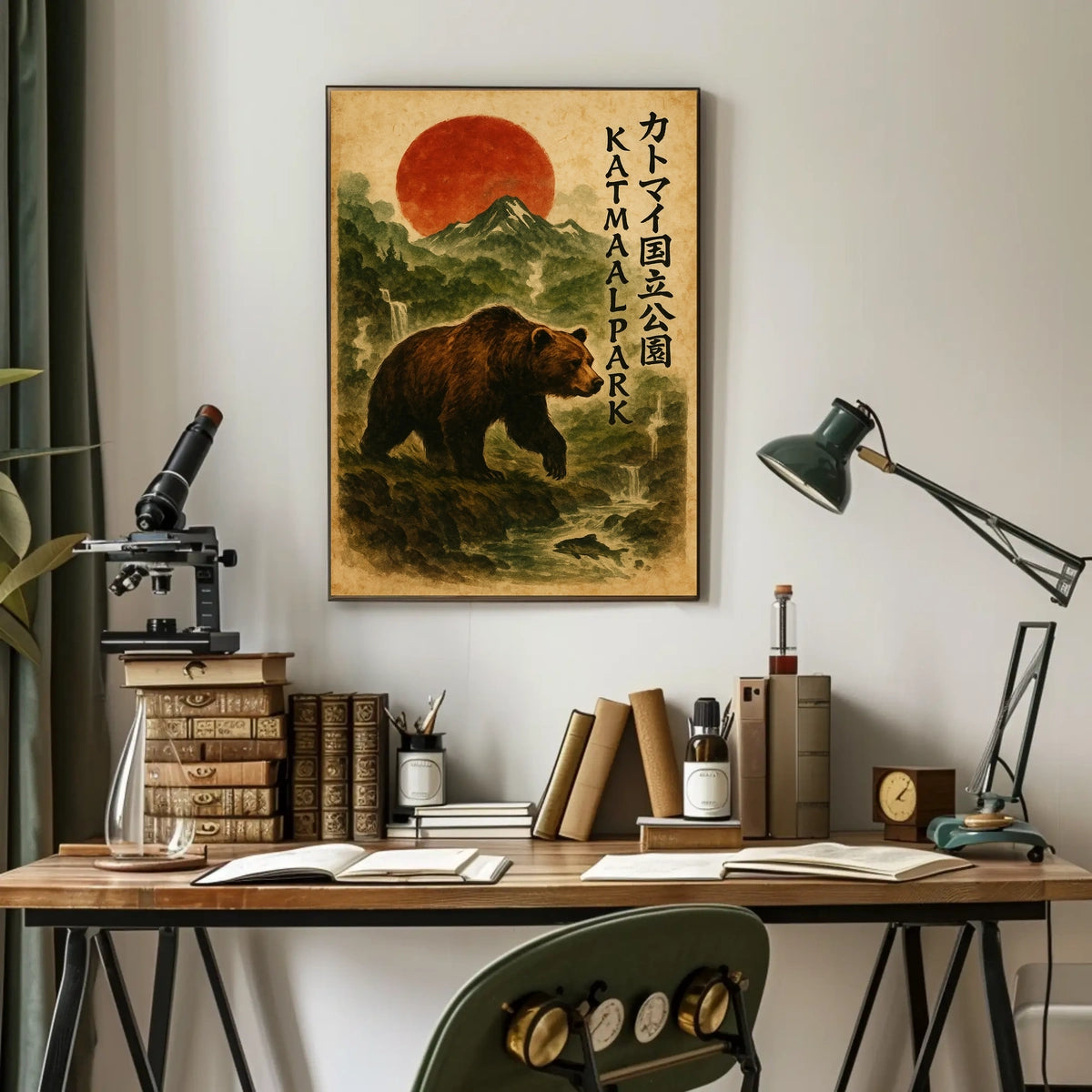 Katmai National Park Poster