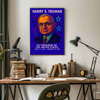 Harry S. Truman 33rd President Poster