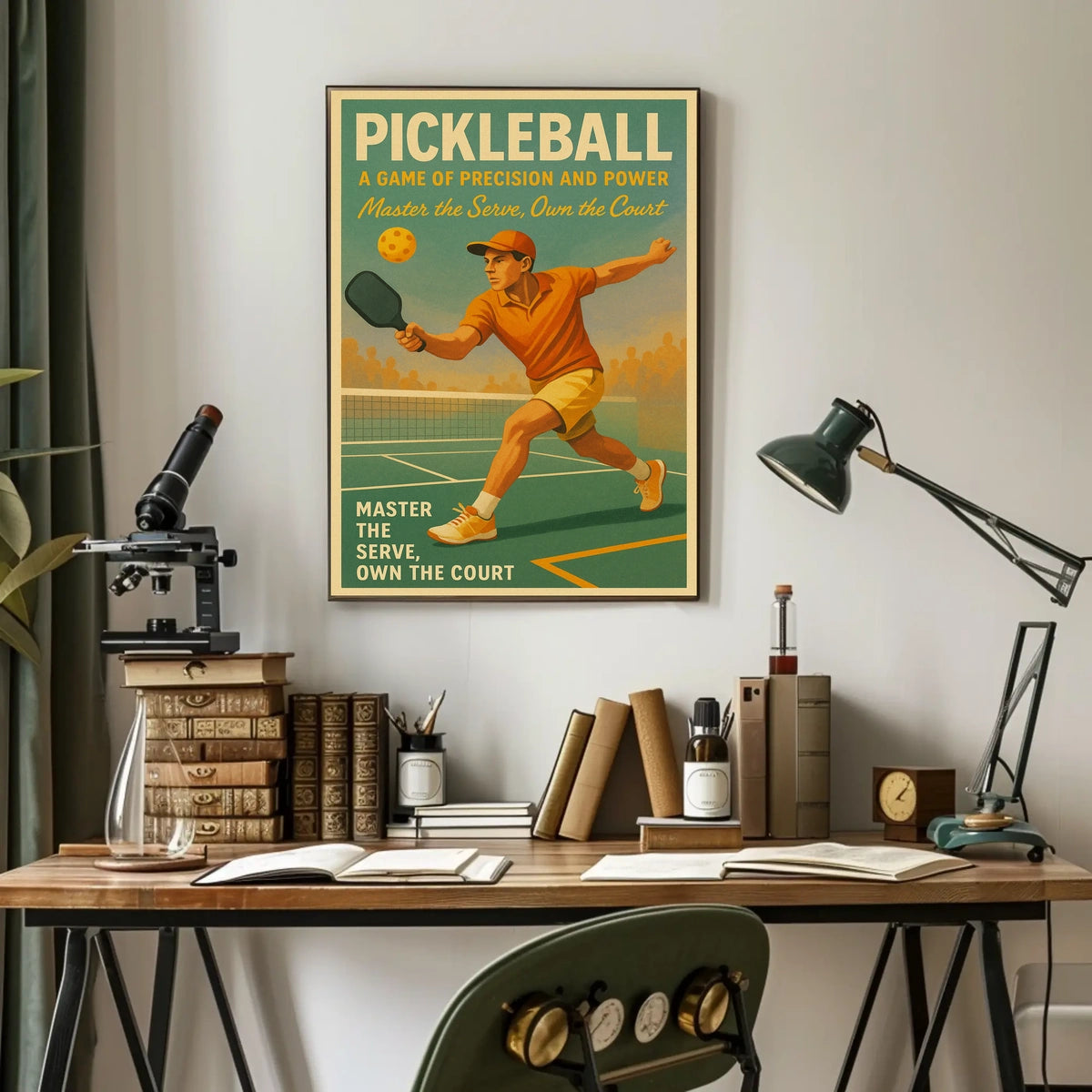 Pickleball Mastery Poster