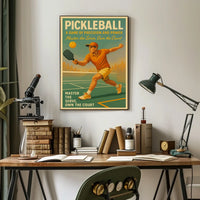 Pickleball Mastery Poster