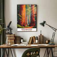 Redwood National Park: Majestic Giants Poster