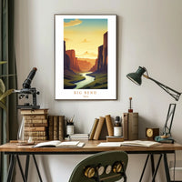 Big Bend Scenic View Poster PosterGoat