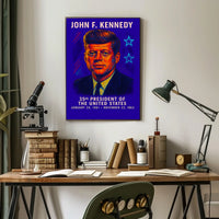 John F. Kennedy 35th President Poster