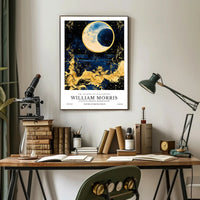 William Morris Cotton Prints Exhibition Poster