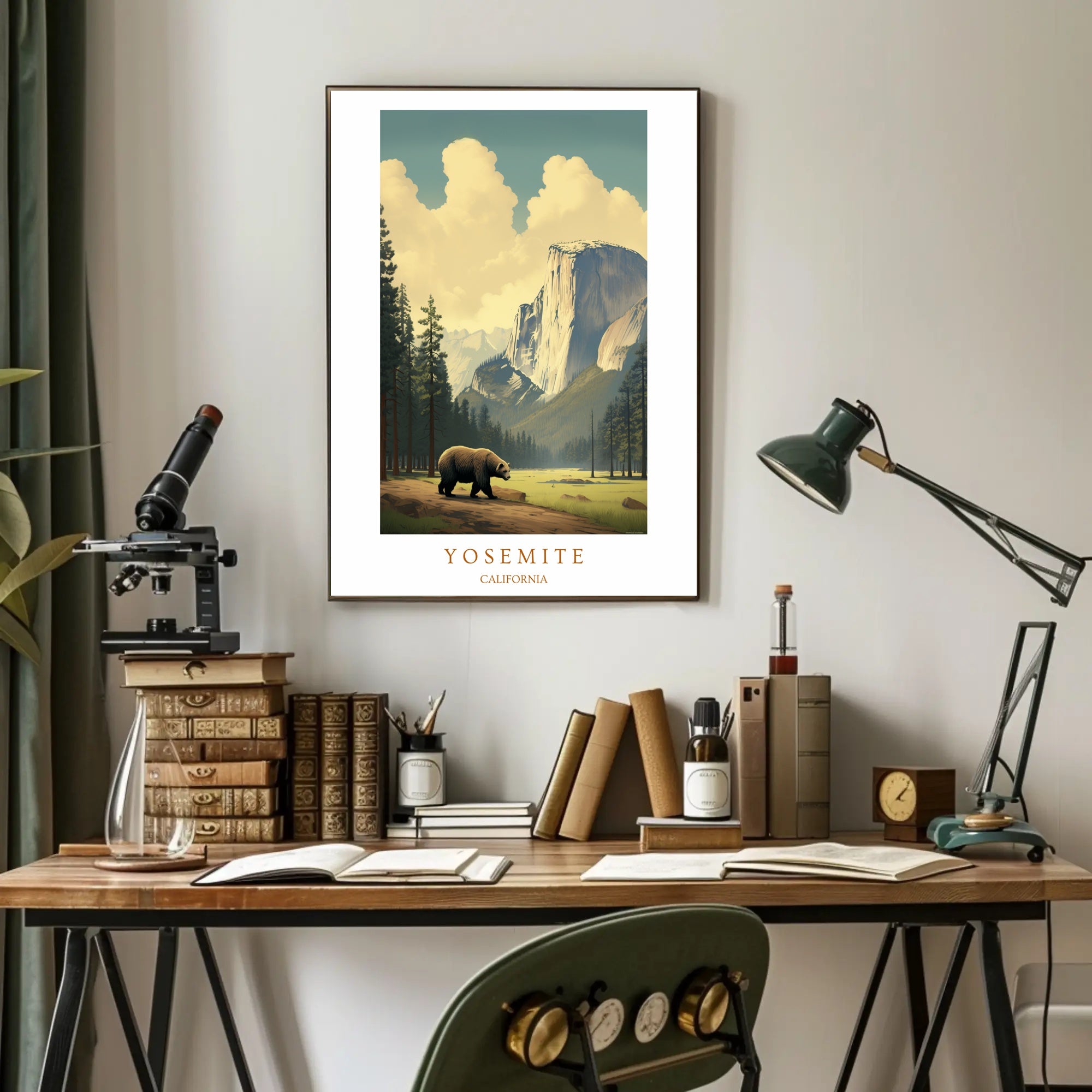 Yosemite Serenity Poster PosterGoat