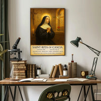 Saint Rita of Cascia Poster PosterGoat