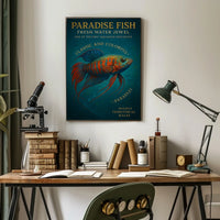Paradise Fish Fresh Water Jewel Poster
