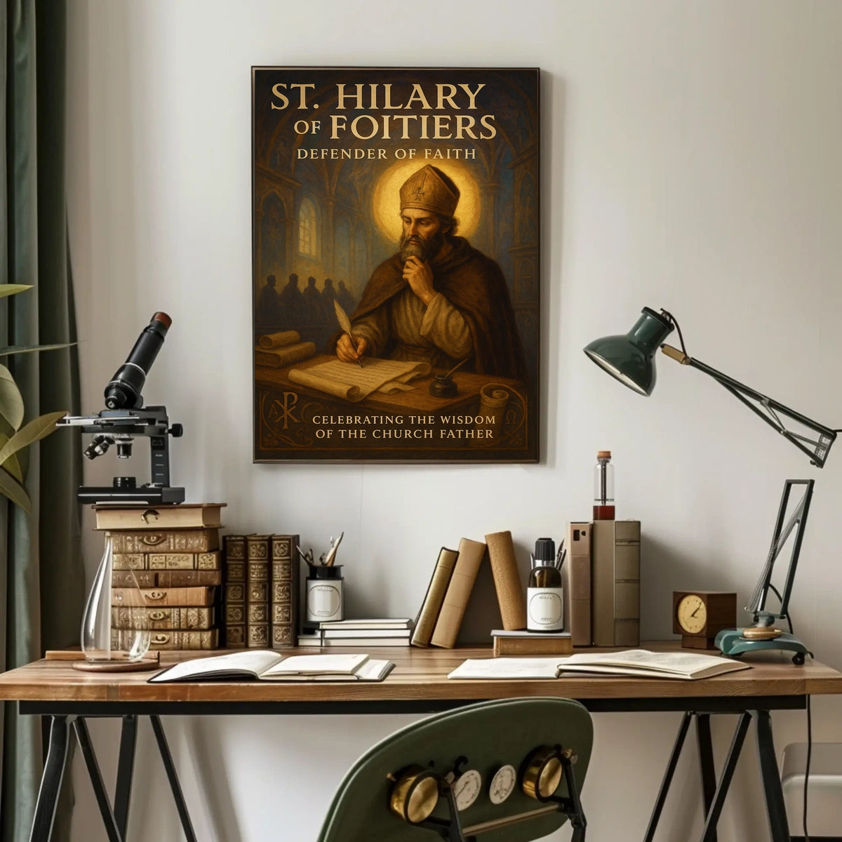 St. Hilary of Poitiers Defender of Faith Poster