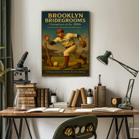 Brooklyn Bridegrooms Champions of the 1880s Poster