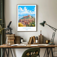 Scenic Granada Poster