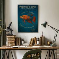 Paradise Fish Fresh Water Jewel Poster