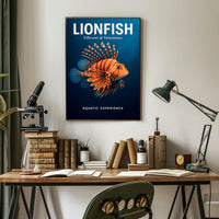 Lionfish Vibrant & Venomous Poster PosterGoat