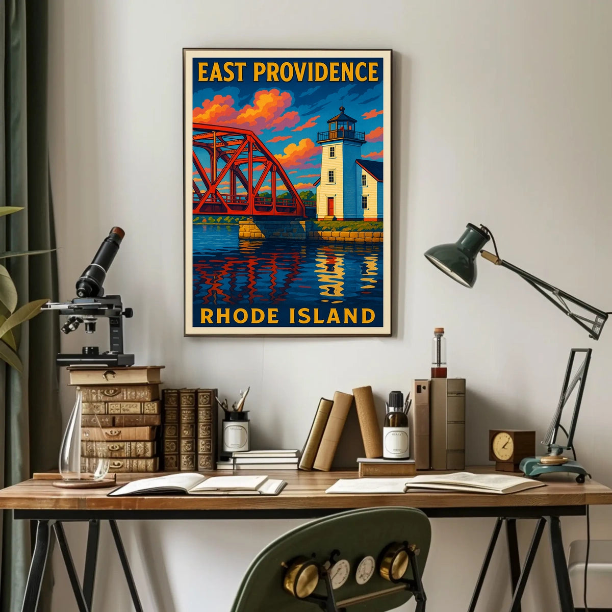 East Providence Rhode Island Poster