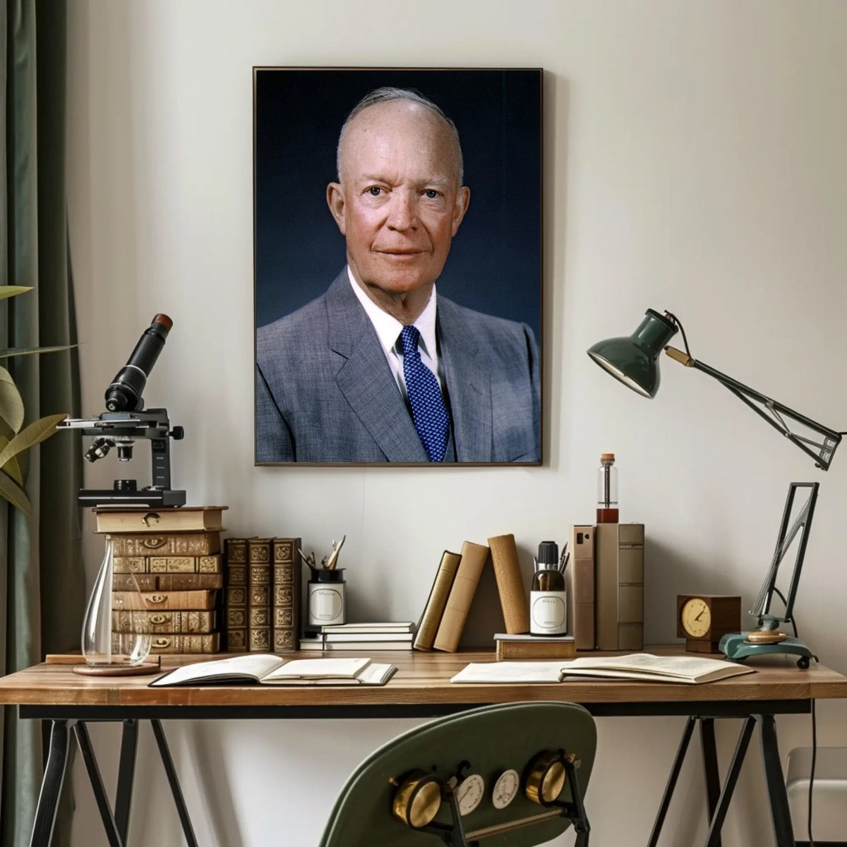 Formal Presidential Portrait – Dwight D. Eisenhower Poster