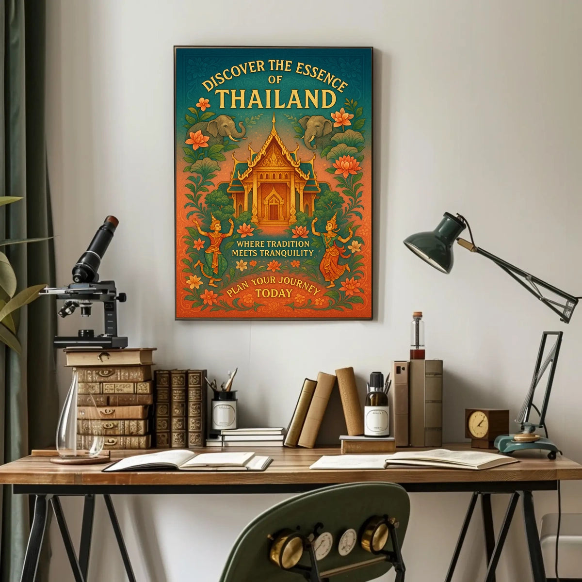 Discover the Essence of Thailand Poster