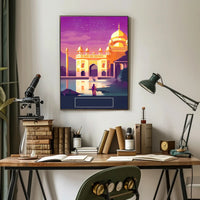 Tranquil Evening at the Palace Poster
