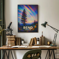 Bend Oregon Scenic Travel Photography Realism Poster