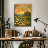Discover Georgia Poster