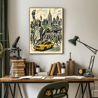 New York City Vibes Poster