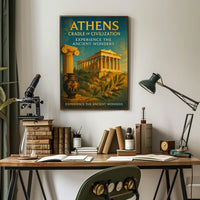 Athens Cradle of Civilization Poster