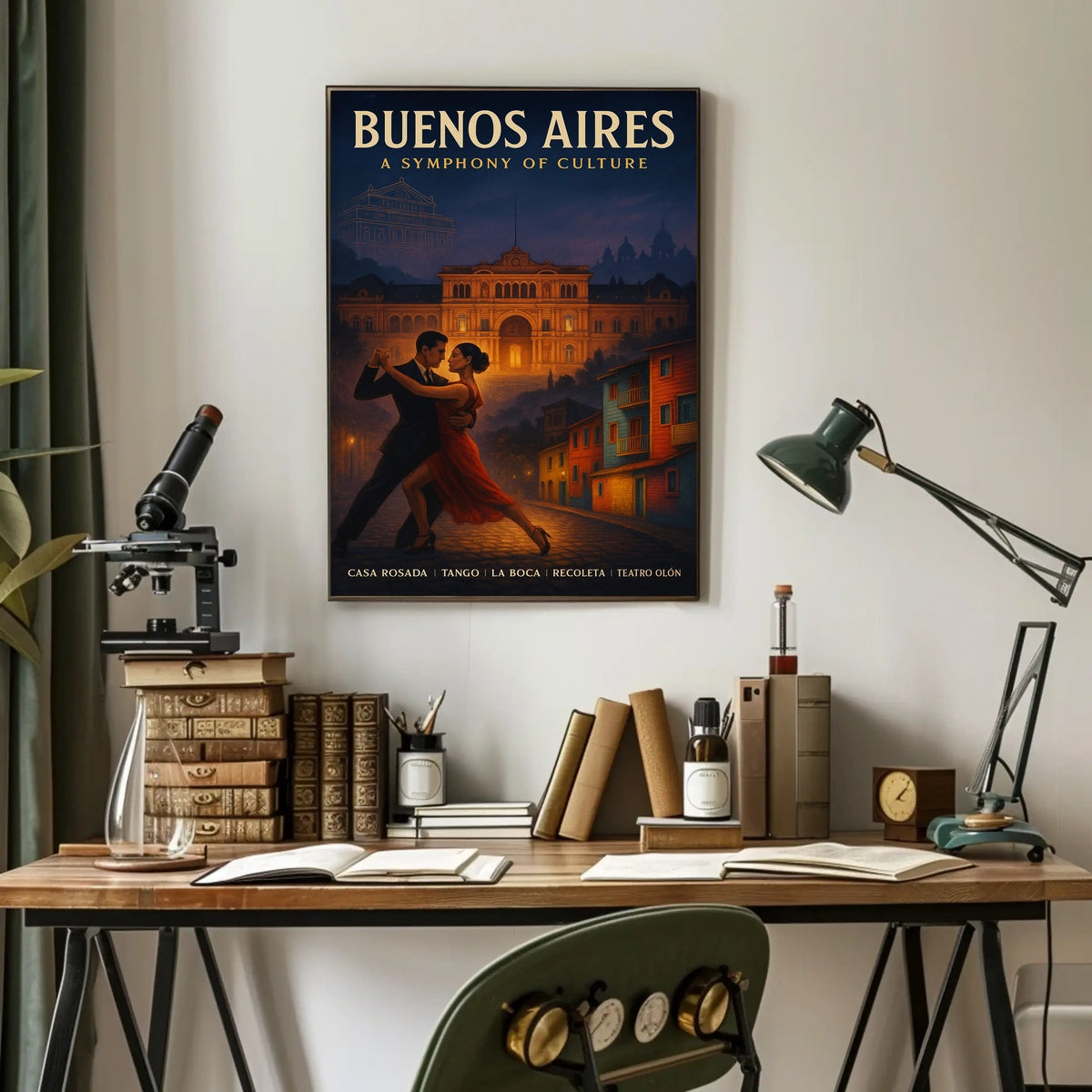 Buenos Aires A Symphony of Culture Poster