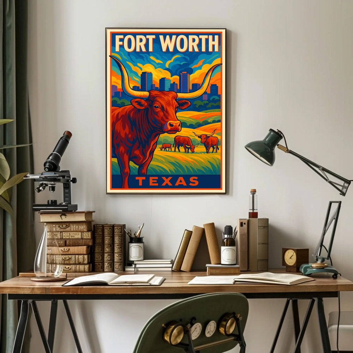 Fort Worth, Texas Poster