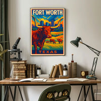 Fort Worth, Texas Poster