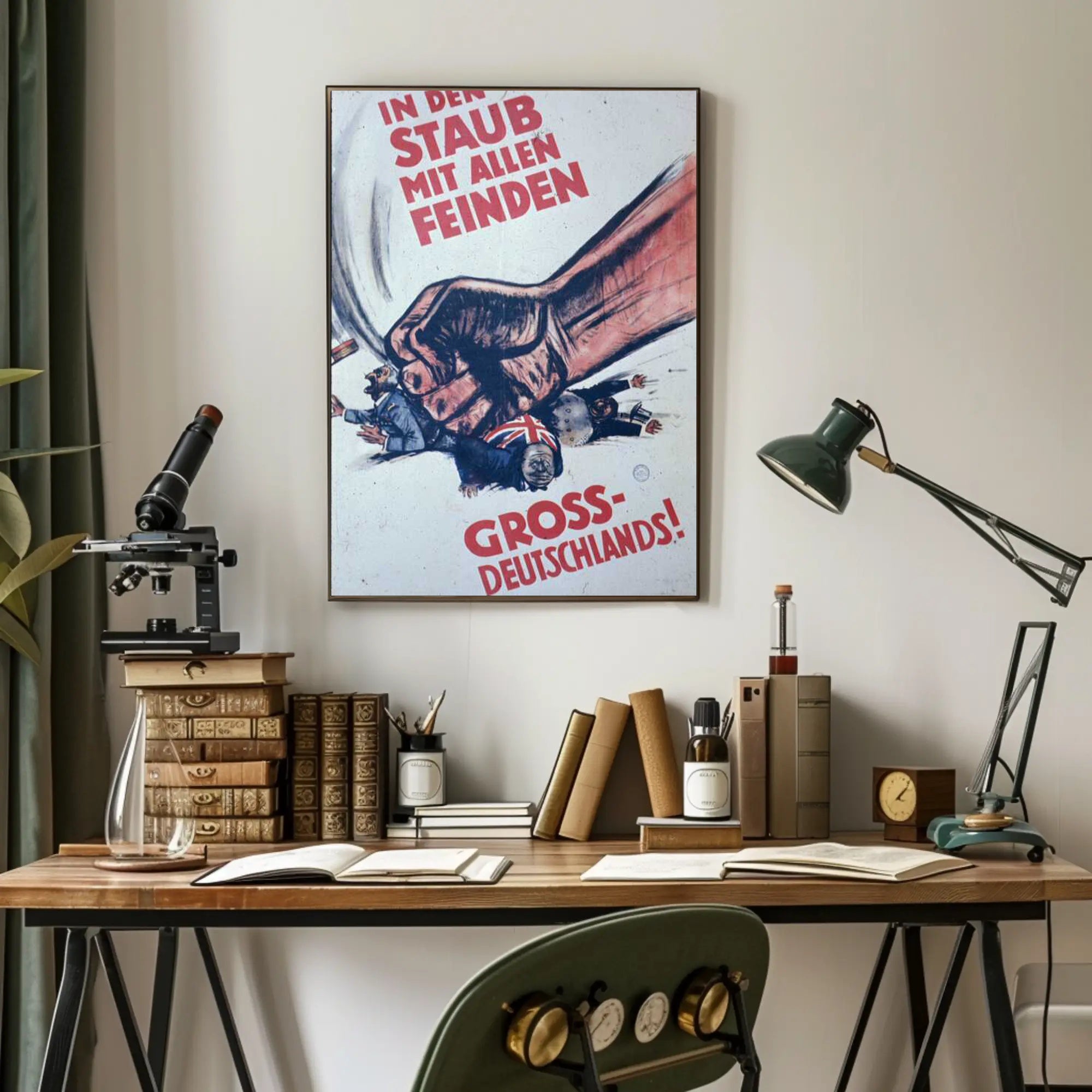German Propaganda Poster PosterGoat