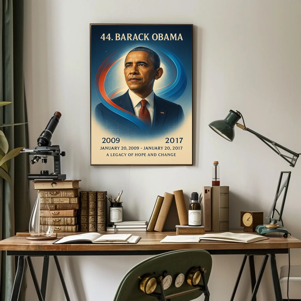 Legacy of Hope Obama Historical Presidential Poster