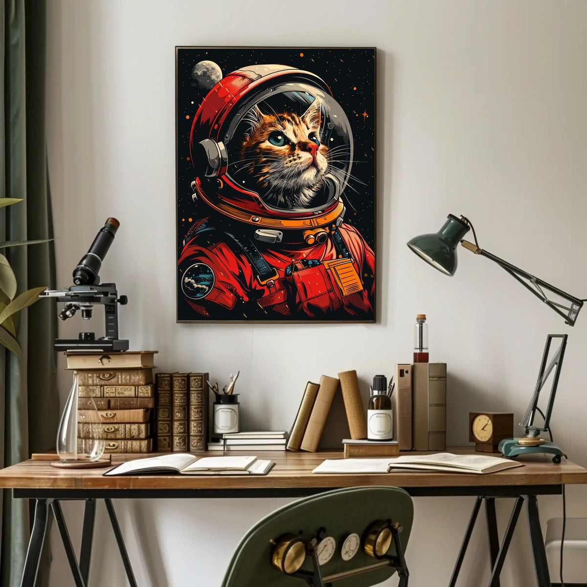 Cosmic Cat Explorer Poster
