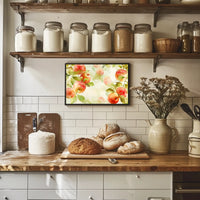 Watercolor Apples Poster