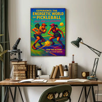 Experience the Energetic World of Pickleball Poster