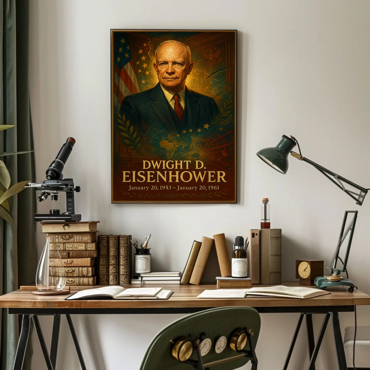 Dwight D. Eisenhower Poster