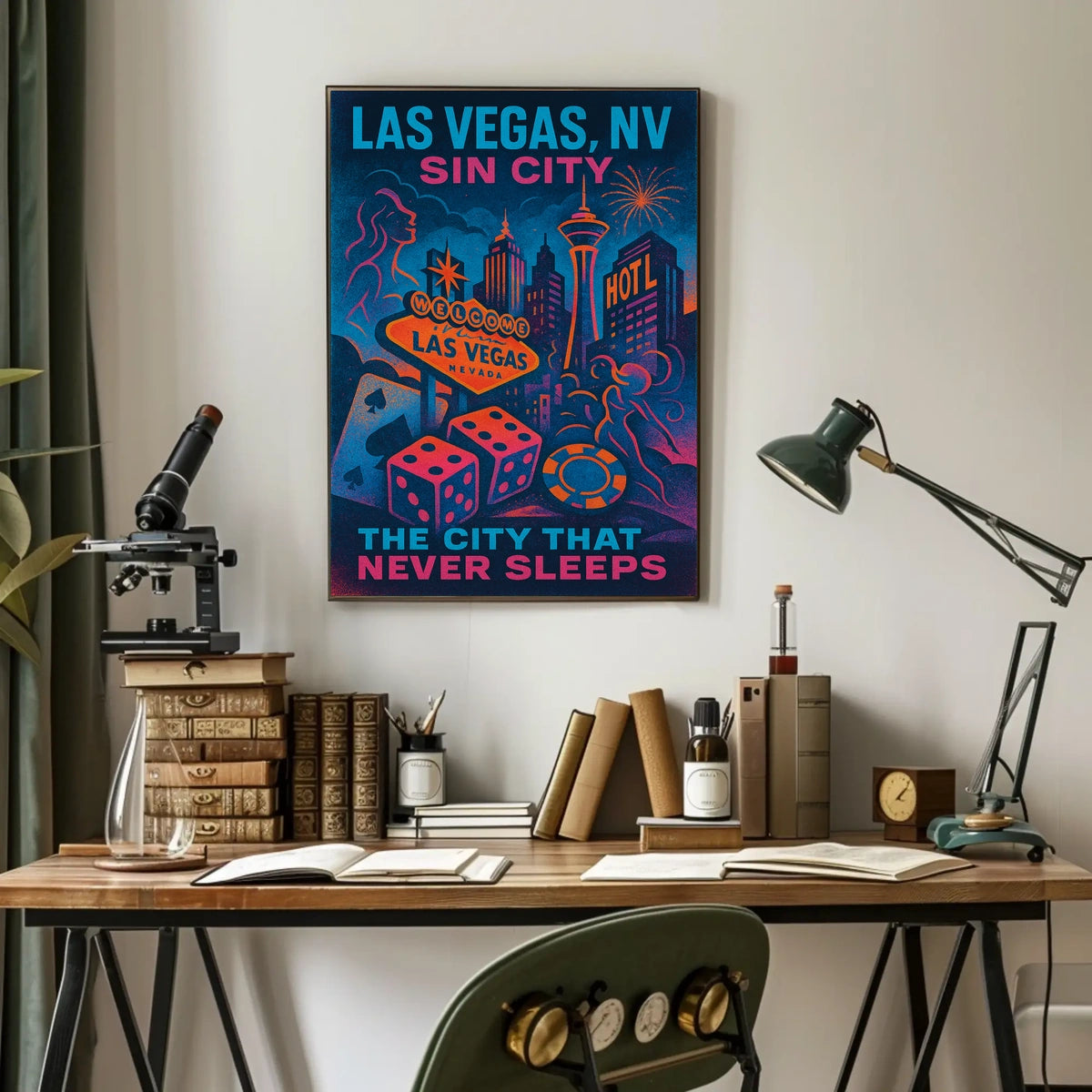 Las Vegas Sin City Poster