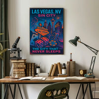 Las Vegas Sin City Poster