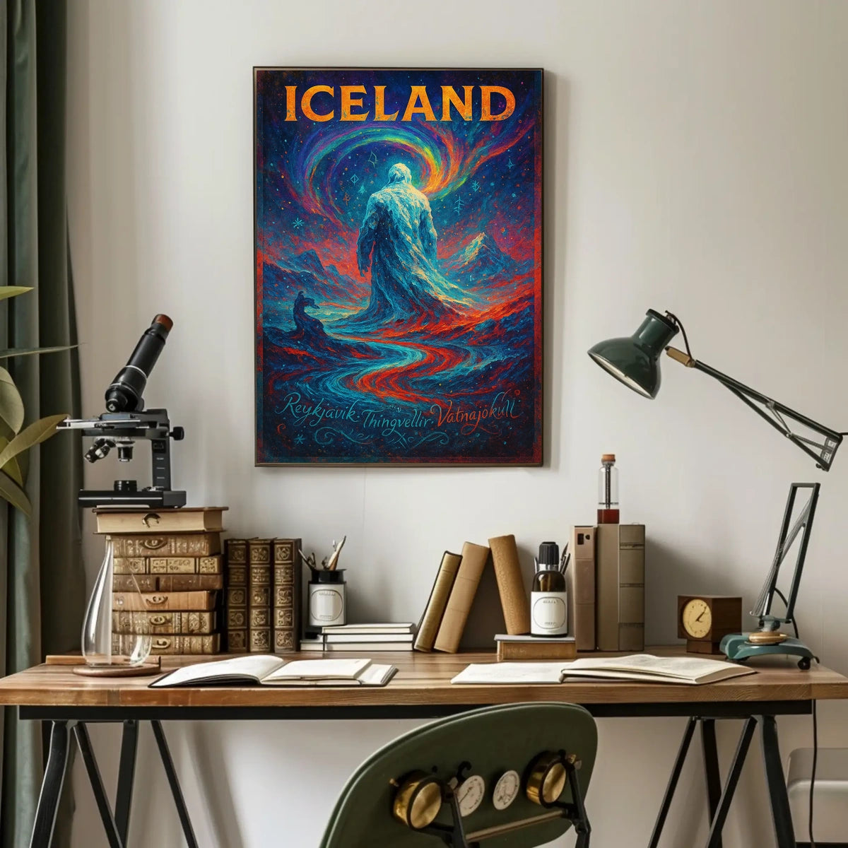 Icelandic Wonders Poster
