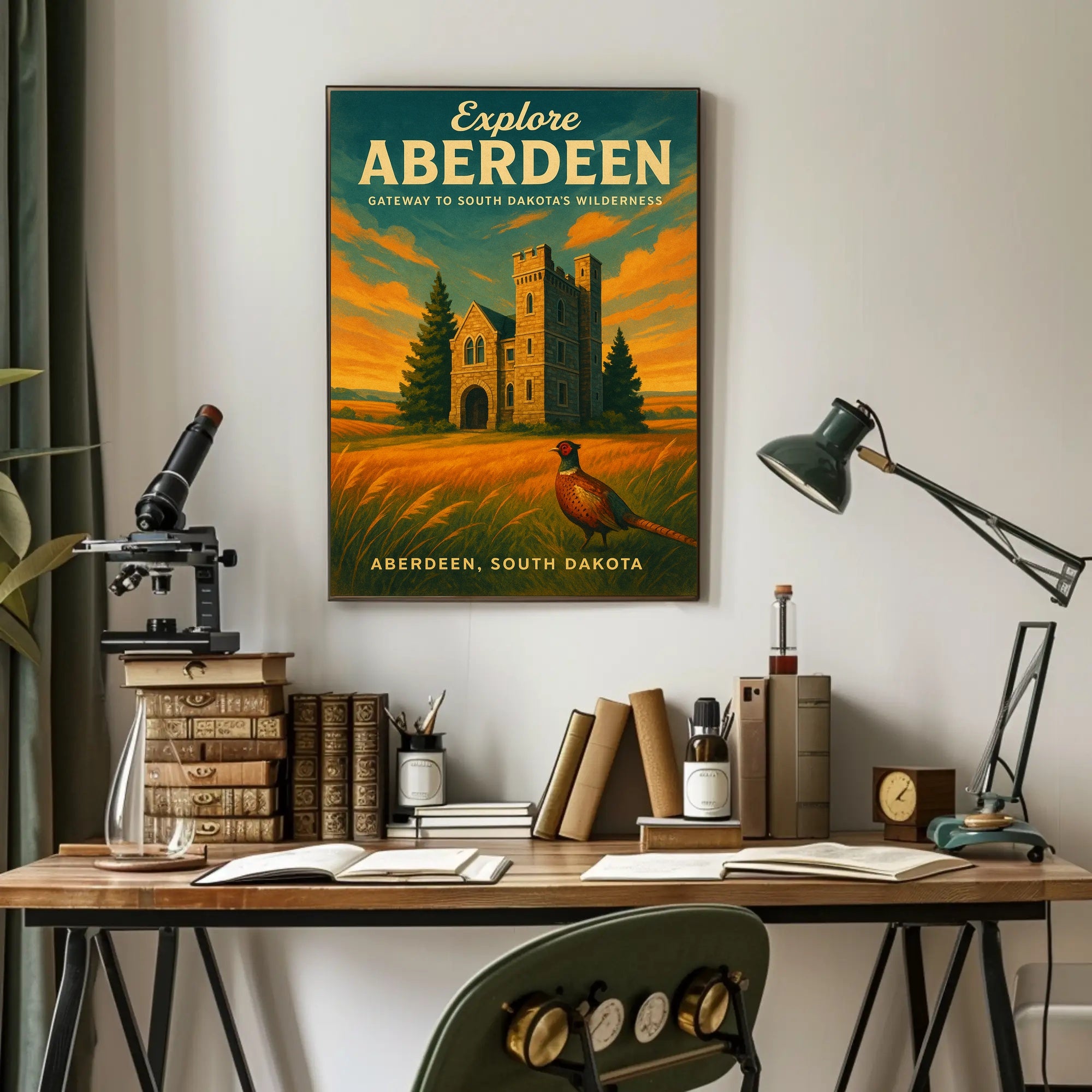 Discover Aberdeen Poster