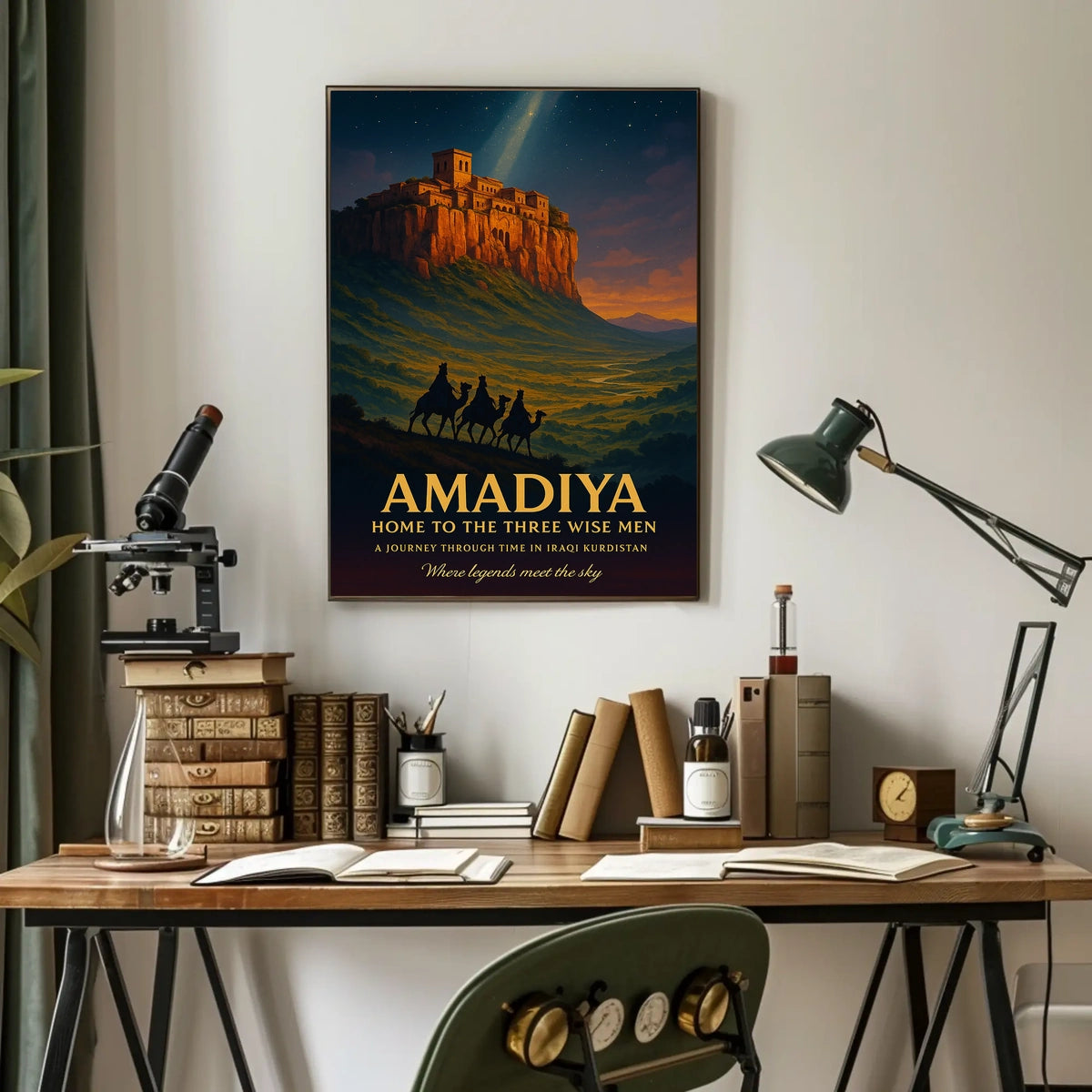 Amadiya Where Legends Meet the Sky Poster