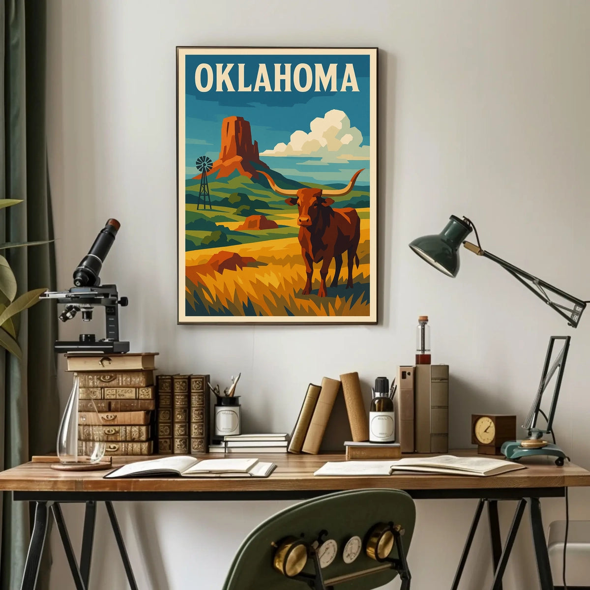Oklahoma Landscape Poster