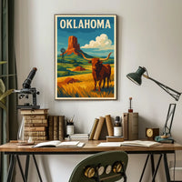 Oklahoma Landscape Poster