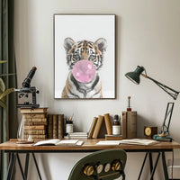 Bubblegum Tiger Poster